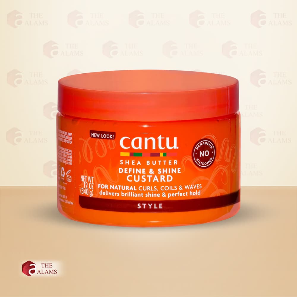 Cantu Shea Butter Define And Shine Custard, 340 g 1 Cantu Shea Butter Define And Shine Custard, 340 g