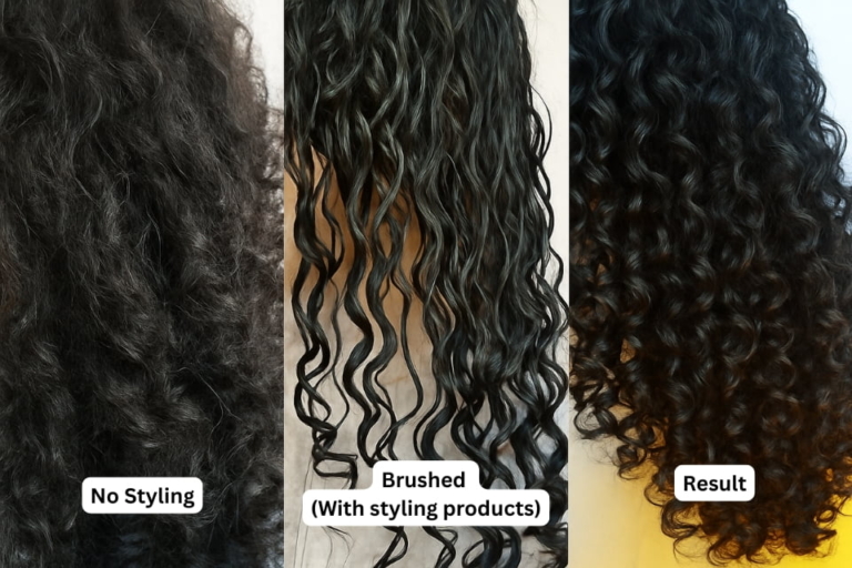 Defined Curl Styling Hair Brush, Lavender