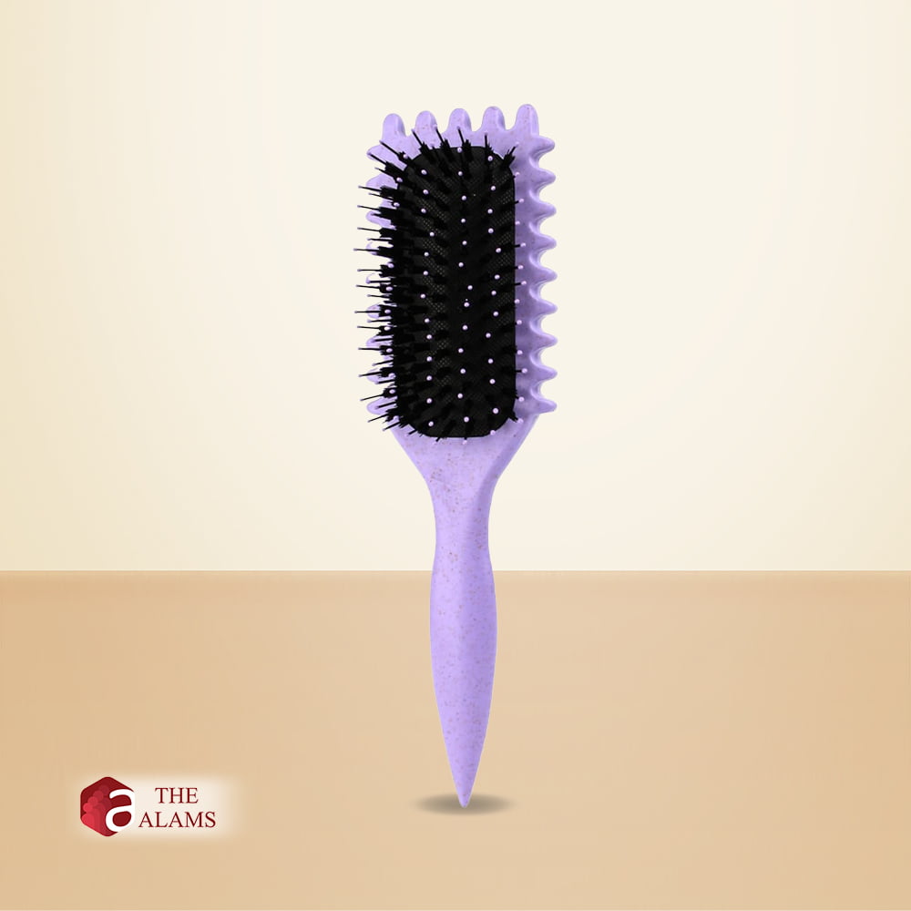Defined Curl Styling Hair Brush, Lavender 1 Defined Curl Styling Hair Brush, Lavender