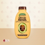 Garnier Avocado Oil And Shea Butter Shampoo For Dry Wavy Curly Hair, 300 ml