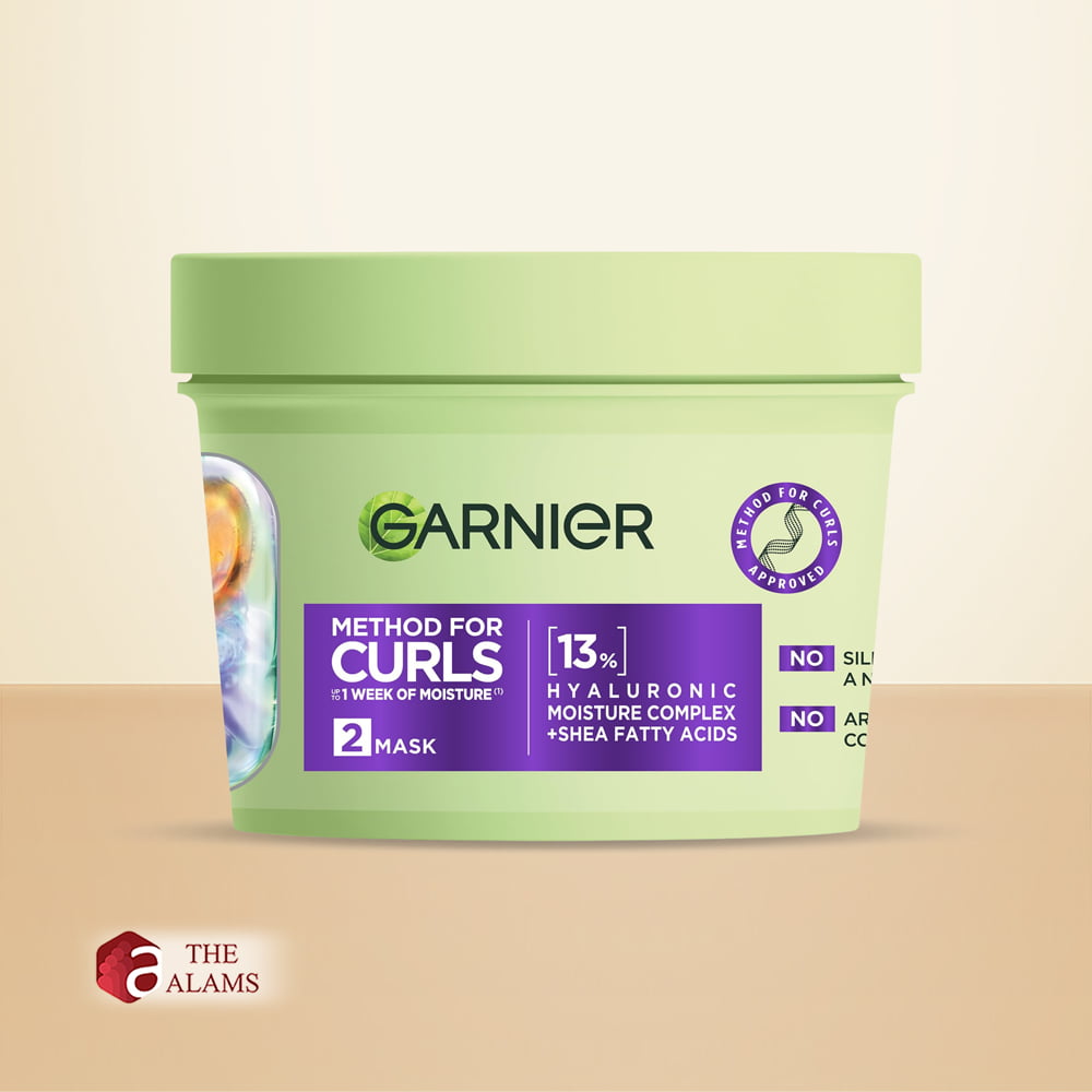 Garnier Method For Curls Deep Conditioning Hair Mask, 370 ml 1 Garnier Method For Curls Deep Conditioning Hair Mask, 370 ml