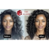 Cantu Flaxseed And Olive Oil Moisture Retention Styling Hair Gel before after