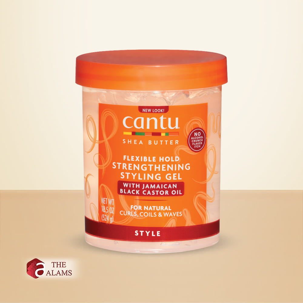 Cantu Jamaican Black Castor Oil Strengthening Styling Hair Gel, 524 g 1 Cantu Jamaican Black Castor Oil Strengthening Styling Hair Gel, 524 g