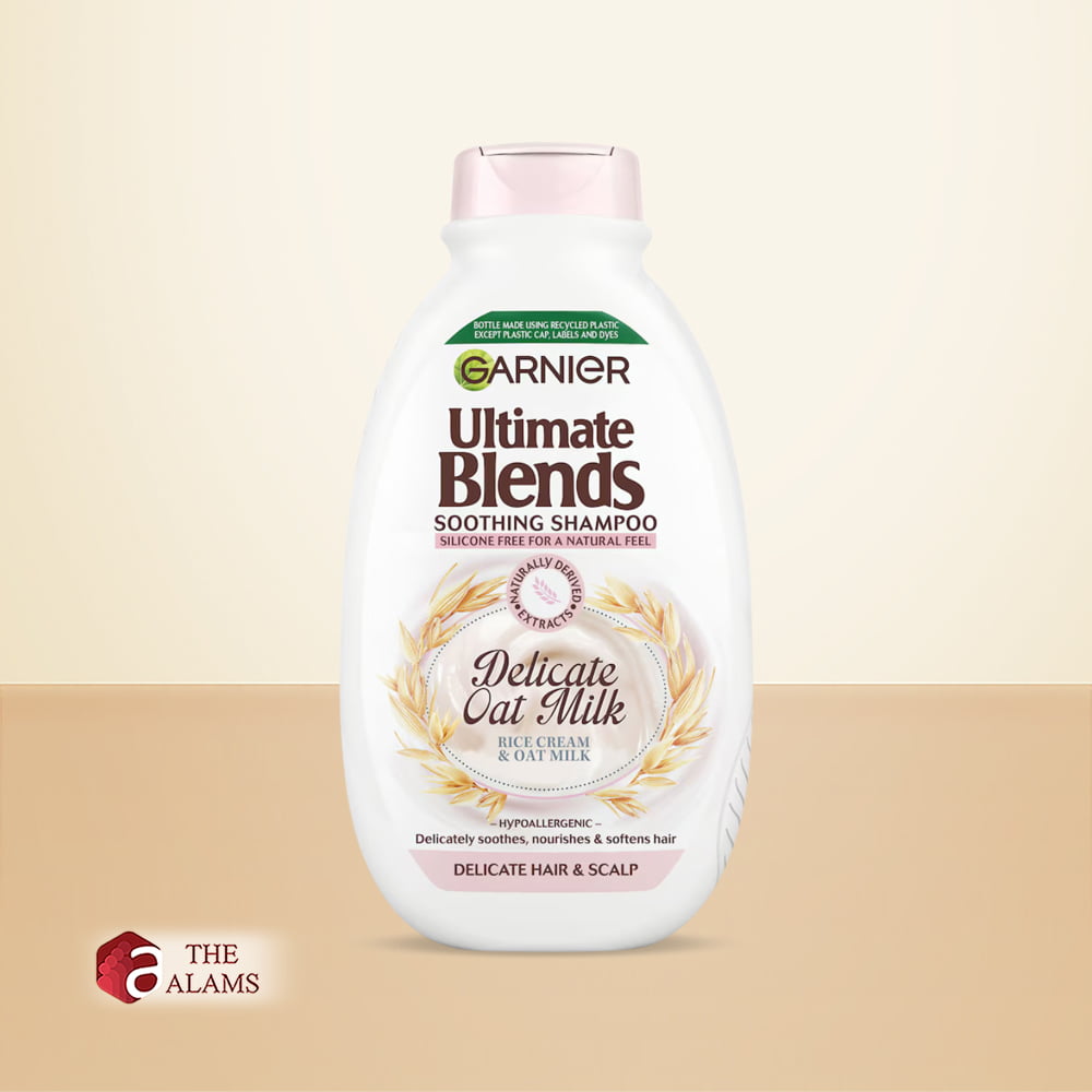 Garnier Delicate Oat Milk Soothing Shampoo, 400 ml 1 Garnier Delicate Oat Milk Soothing Shampoo, 400 ml