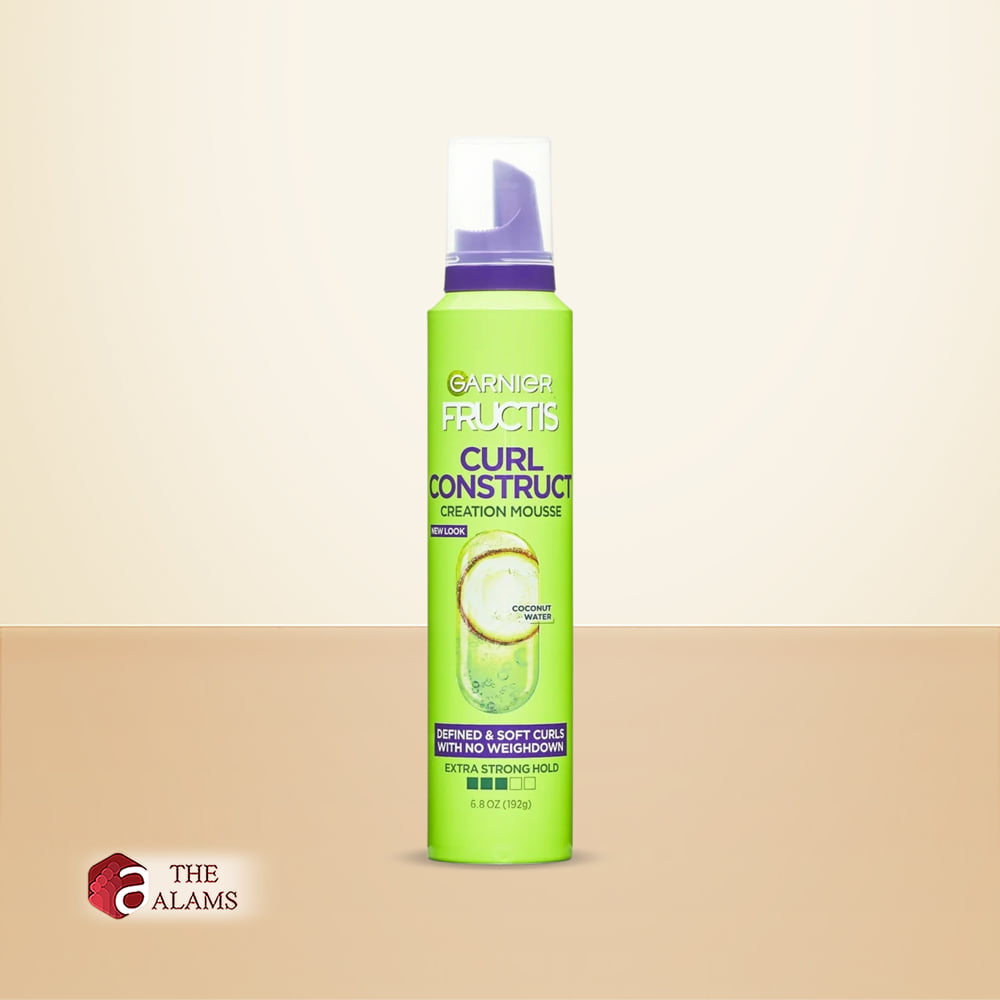 Garnier Fructis Curl Construct Creation Hair Mousse, 192 g 1 Garnier Fructis Curl Construct Creation Hair Mousse, 192 g