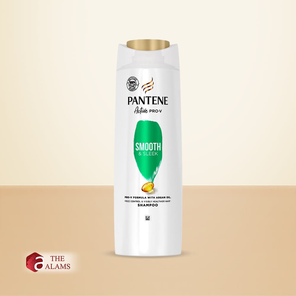 Pantene Smooth And Sleek Shampoo For Frizzy Dull Hair, 400 ml 1 Pantene Smooth And Sleek Shampoo For Frizzy Dull Hair, 400 ml