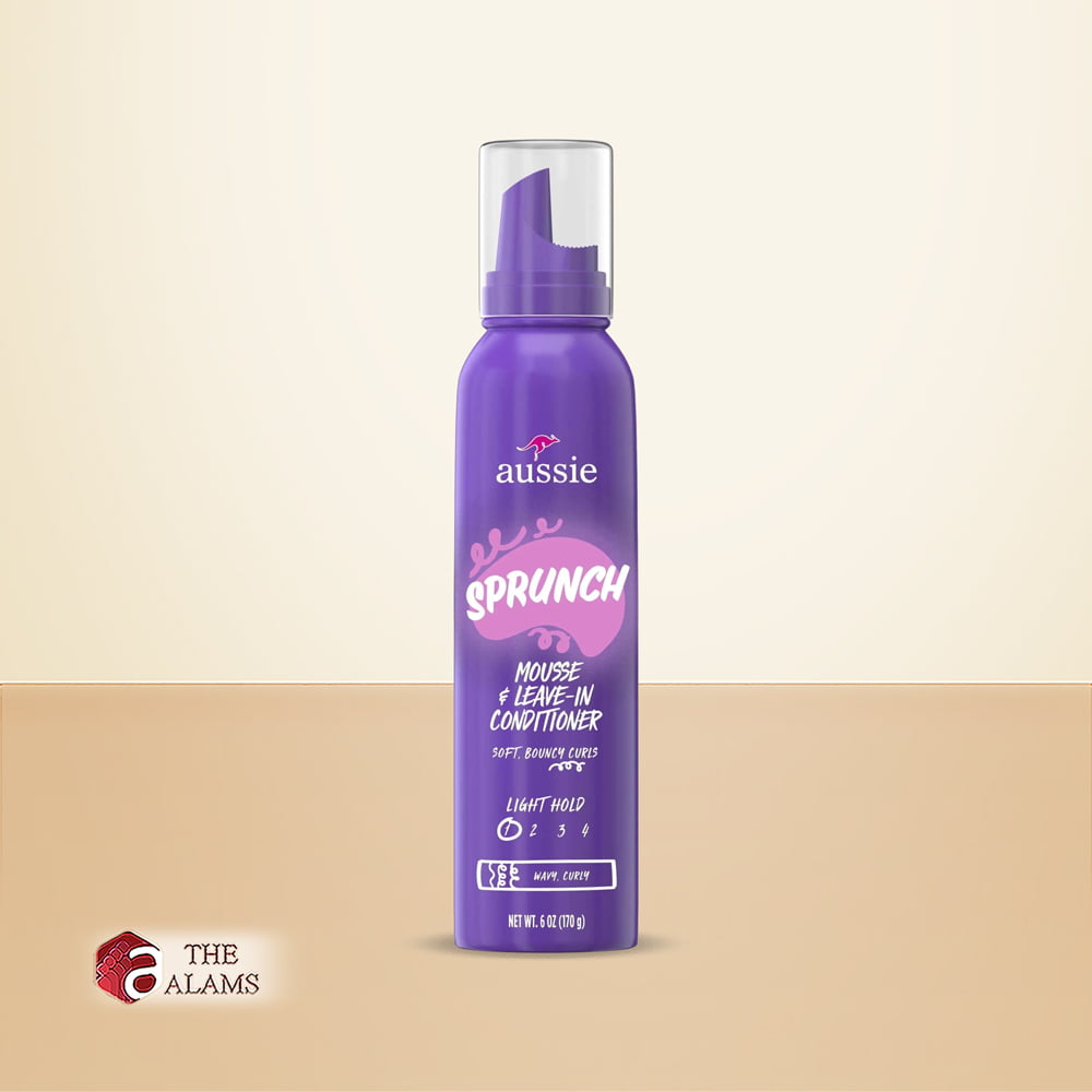 Aussie Sprunch 2 in 1 Hair Mousse And Leave In Conditioner, 170 g 1 Aussie Sprunch 2 in 1 Hair Mousse And Leave In Conditioner, 170 g