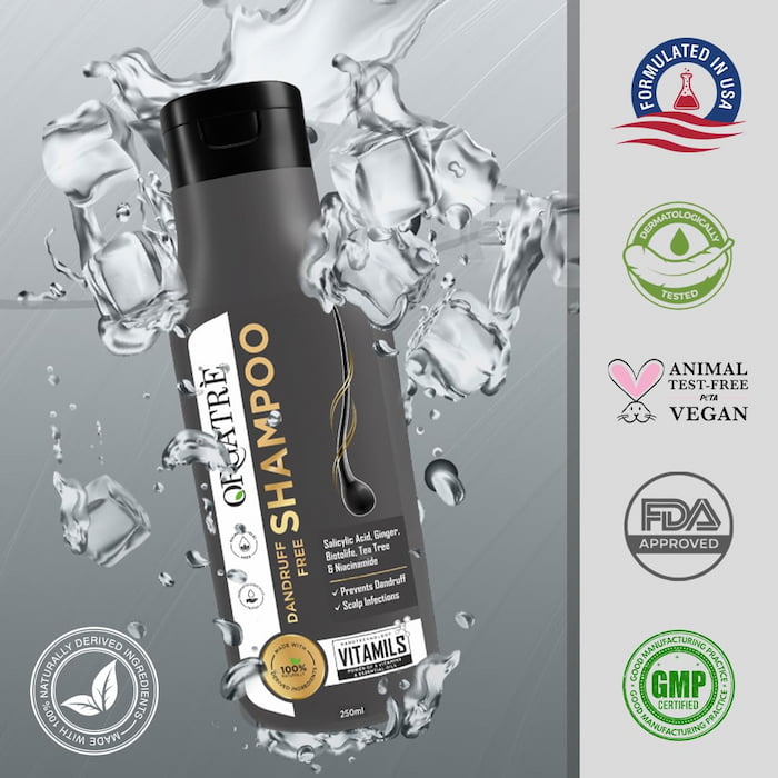 Orgatre Dandruff Free Shampoo, 250 ml 4 Orgatre Dandruff Free Shampoo, 250 ml - Image 4
