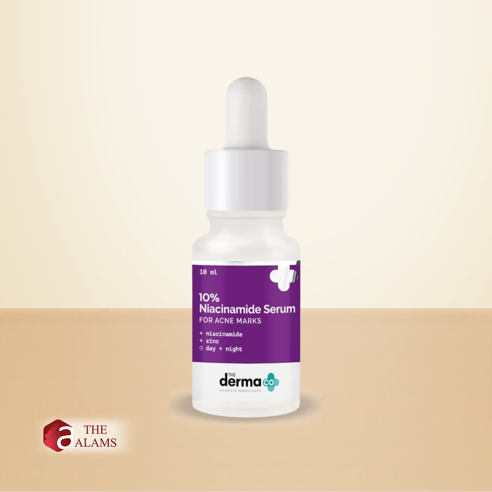 The Derma Co. 10% Niacinamide Serum MINI For Pores And Acne Marks, 10 ml 1 The Derma Co. 10% Niacinamide Serum MINI For Pores And Acne Marks, 10 ml