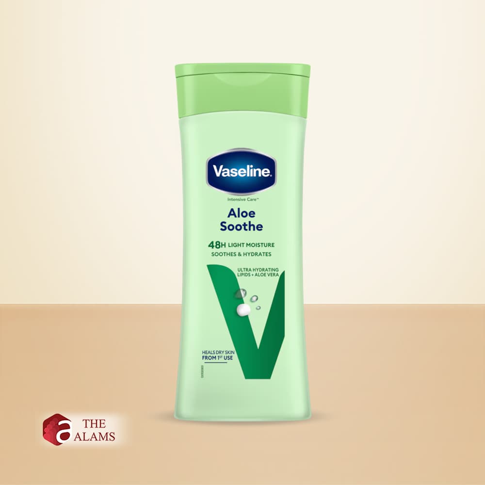 Vaseline Aloe Soothe Body Lotion For Dehydrated Skin, 400 ml 1 Vaseline Aloe Soothe Body Lotion For Dehydrated Skin, 400 ml