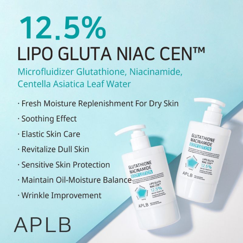 APLB Glutathione Niacinamide Body Lotion For Pigmentation, 300 ml 2 APLB Glutathione Niacinamide Body Lotion For Pigmentation, 300 ml - Image 2