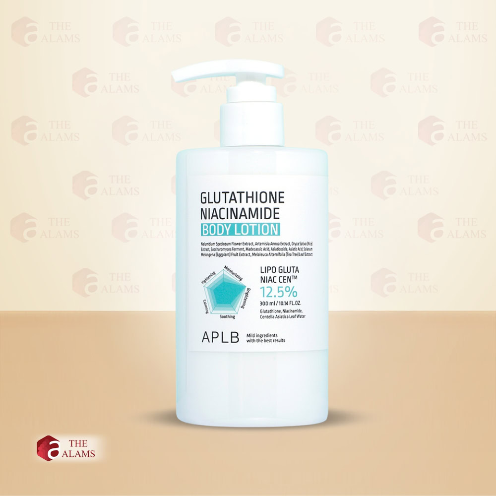 APLB Glutathione Niacinamide Body Lotion For Pigmentation, 300 ml 1 APLB Glutathione Niacinamide Body Lotion For Pigmentation, 300 ml