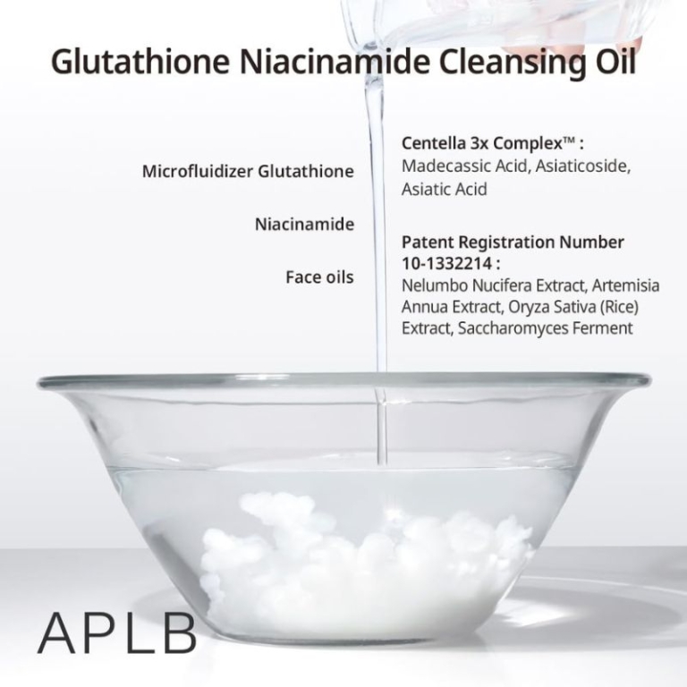 APLB Glutathione Niacinamide Cleansing Oil, 105 ml