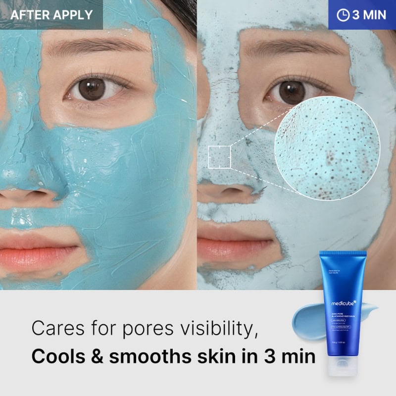 Medicube Zero Pore Blackhead Mud Face Mask, 100 g 2 Medicube Zero Pore Blackhead Mud Face Mask, 100 g - Image 2