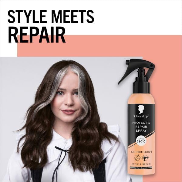 Schwarzkopf Protect And Repair Hair Spray, 150 ml 3 Schwarzkopf Protect And Repair Hair Spray, 150 ml - Image 3