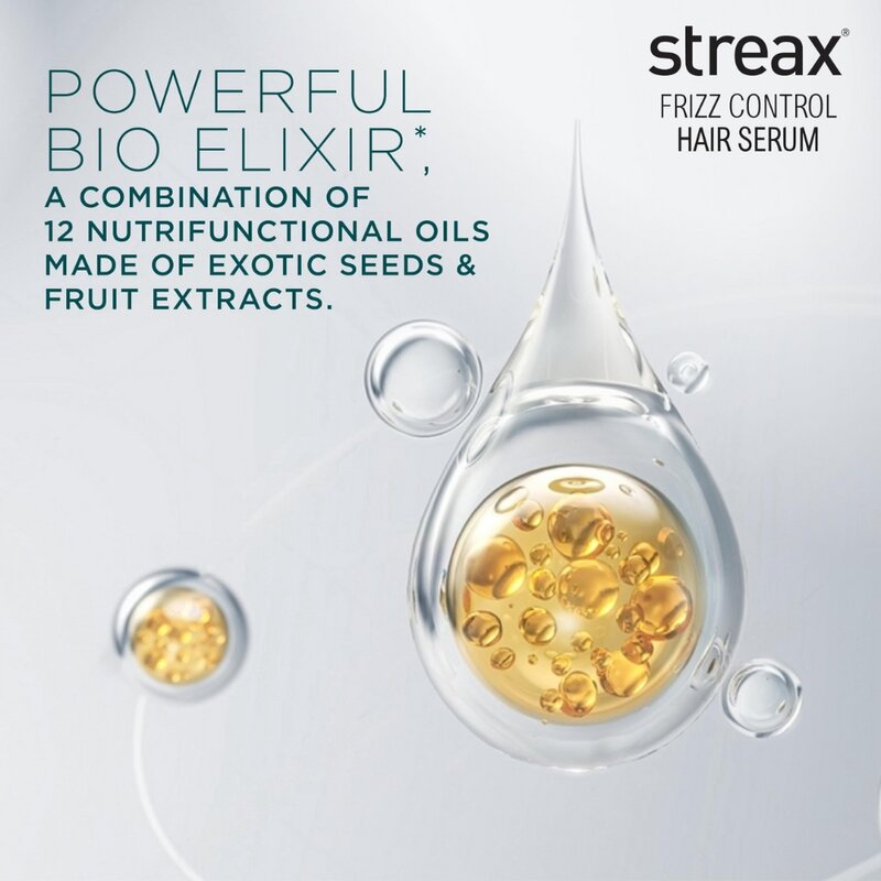 Streax Frizz Control Hair Serum, 100 ml 6 Streax Frizz Control Hair Serum, 100 ml - Image 6