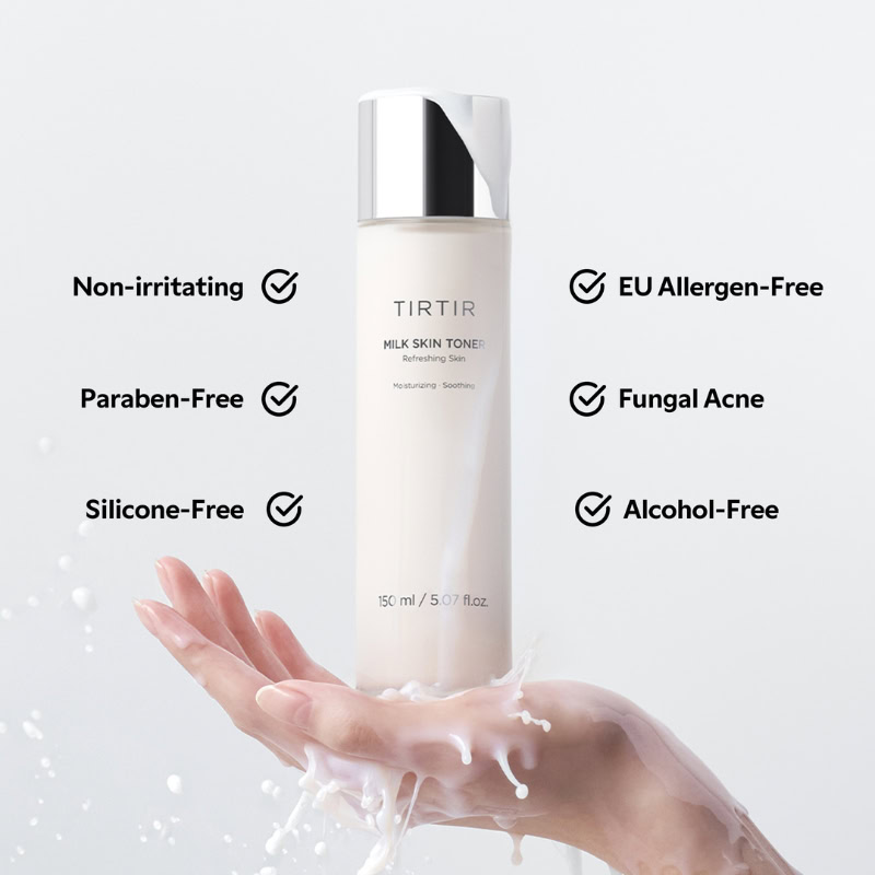 Tirtir Milk Toner For Dehydrated, Barrier Damaged Skin, 150 ml 4 Tirtir Milk Toner For Dehydrated, Barrier Damaged Skin, 150 ml - Image 4