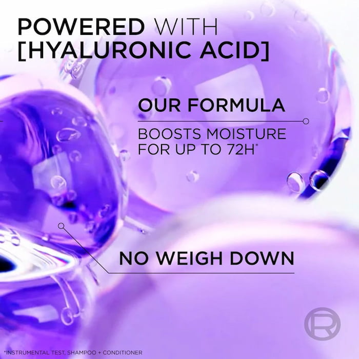 Loreal Hydra Hyaluronic Moisture Locking Conditioner, 300 ml 3 Loreal Hydra Hyaluronic Moisture Locking Conditioner, 300 ml - Image 3