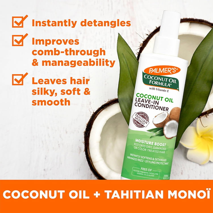 Palmers Coconut Oil Formula Leave In Conditioner, 250 ml 2 Palmers Coconut Oil Formula Leave In Conditioner, 250 ml - Image 2