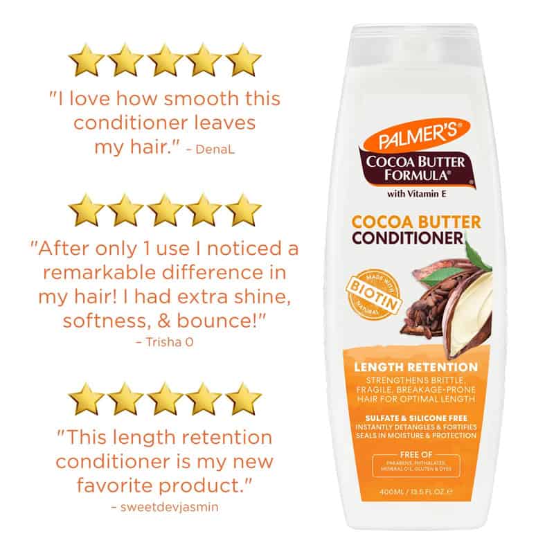 Palmer's Cocoa Butter Formula Length Retention Conditioner For Breakage-Prone Hair, 400 ml 3 Palmer's Cocoa Butter Formula Length Retention Conditioner For Breakage-Prone Hair, 400 ml - Image 3