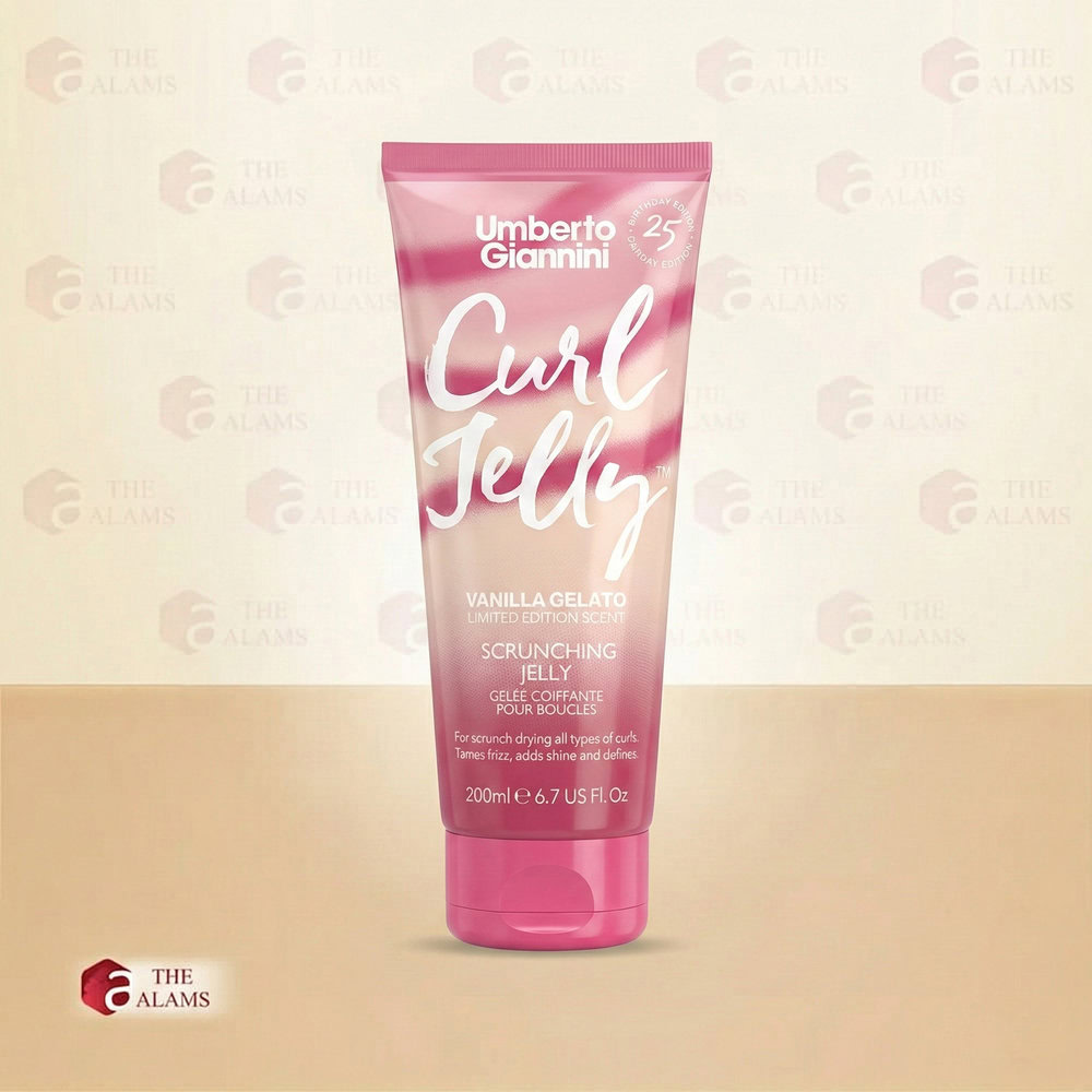 Umberto Giannini Limited Edition Curl Scrunching Jelly Vanilla Gelato, 200 ml 1 Umberto Giannini Limited Edition Curl Scrunching Jelly Vanilla Gelato, 200 ml