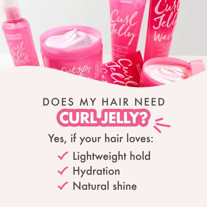 Umberto Giannini Limited Edition Curl Scrunching Jelly Vanilla Gelato, 200 ml 4 Umberto Giannini Limited Edition Curl Scrunching Jelly Vanilla Gelato, 200 ml - Image 4