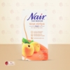 Nair Hair Remover Apricot Milk Face Wax Strips For Sensitive Skin
