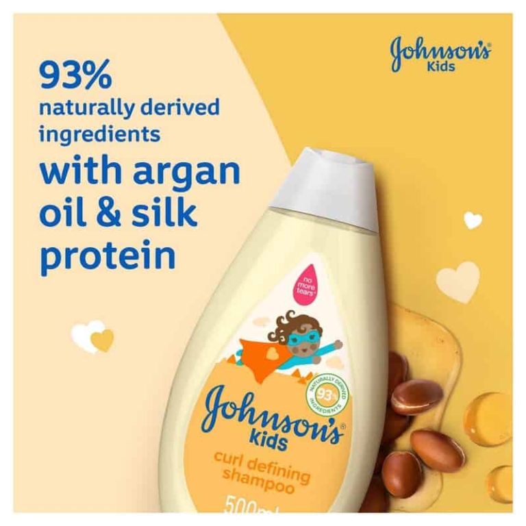 Johnson's Kids Curl Defining Shampoo, 500 ml
