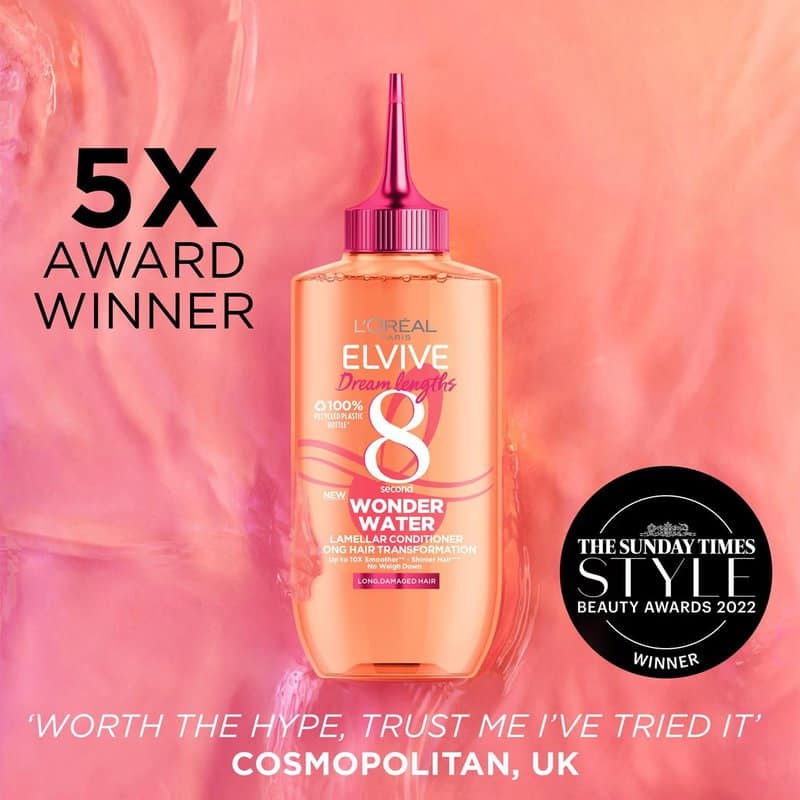 Loreal Dream Lengths Wonder Water For Damaged Hair, 200 ml 2 Loreal Dream Lengths Wonder Water For Damaged Hair, 200 ml - Image 2