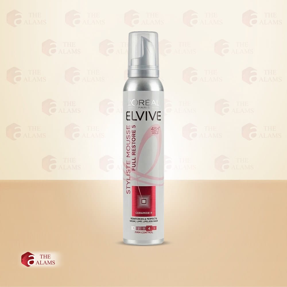 Loreal Styliste Full Restore 5 Hair Mousse, 200 ml 1 Loreal Styliste Full Restore 5 Hair Mousse, 200 ml