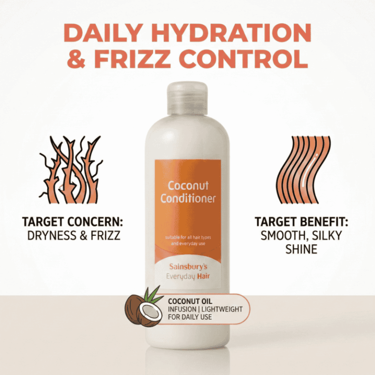 Sainsbury's Coconut Co Wash Conditioner, 500 ml