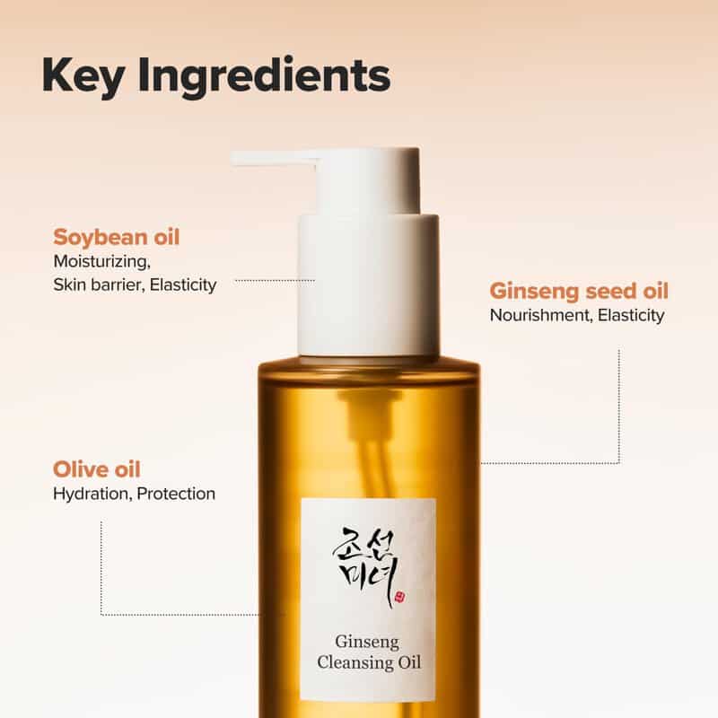 Beauty of Joseon Ginseng Cleansing Oil, 210 ml 4 Beauty of Joseon Ginseng Cleansing Oil, 210 ml - Image 4