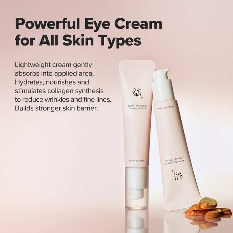 Beauty Of Joseon Revive Eye Serum Ginseng + Retinal For Wrinkles & Brightening, 30 ml 4 Beauty Of Joseon Revive Eye Serum Ginseng + Retinal For Wrinkles & Brightening, 30 ml - Image 4