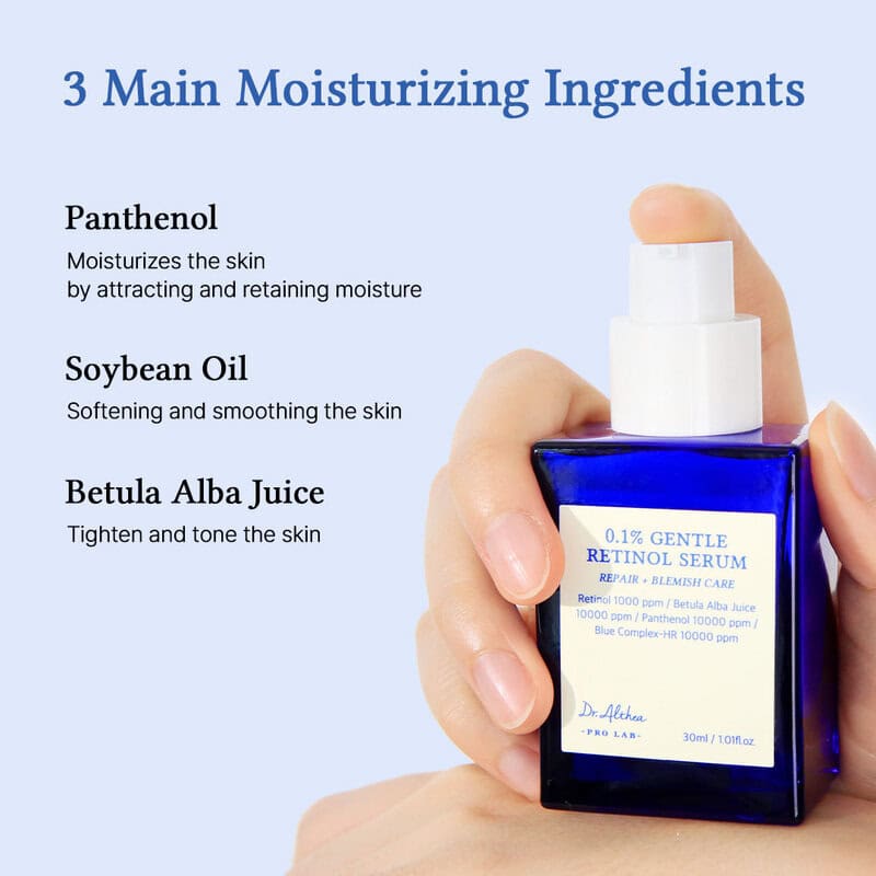 Dr Althea 0.1% Gentle Retinol Face Serum For Fine Lines And Wrinkles, 30 ml 3 Dr Althea 0.1% Gentle Retinol Face Serum For Fine Lines And Wrinkles, 30 ml - Image 3