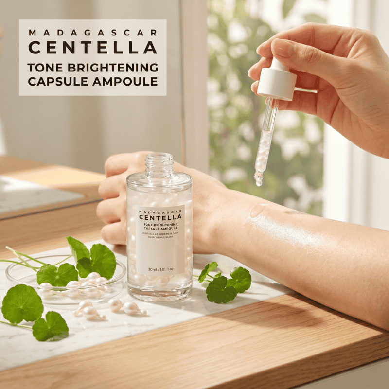 SKIN1004 Madagascar Centella Tone Brightening Capsule Ampoule MINI, 30 ml 5 SKIN1004 Madagascar Centella Tone Brightening Capsule Ampoule MINI, 30 ml - Image 5
