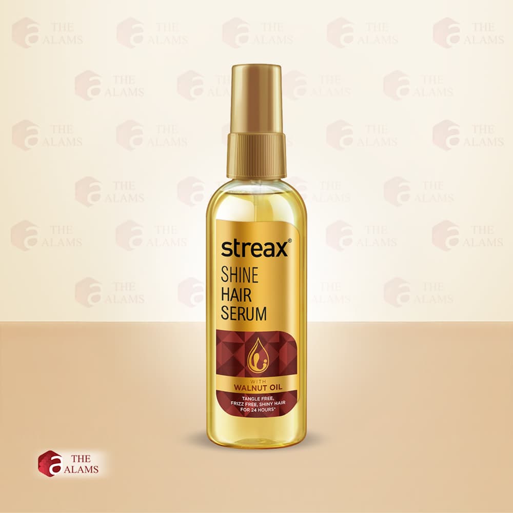 Streax Shine Hair Serum With Walnut Oil, 100 ml 1 Streax Shine Hair Serum With Walnut Oil, 100 ml