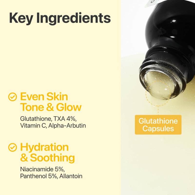 Numbuzin No. 5+ Glutathione Vitamin Concentrated Face Serum For Hyperpigmentation, 30 ml